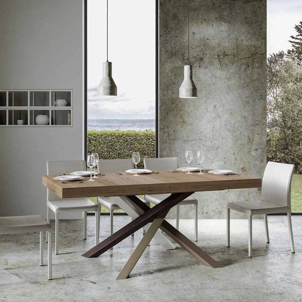 Tavolo allungabile Aberdeen 4C 90x160/420 cm