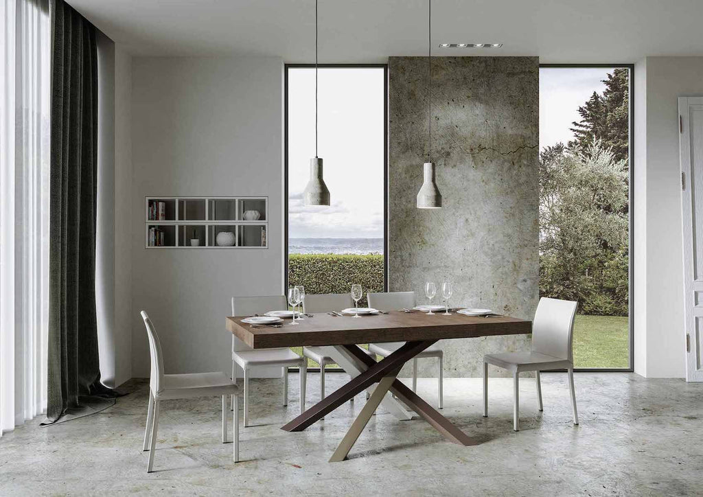 Tavolo allungabile Aberdeen 4C 90x160/420 cm