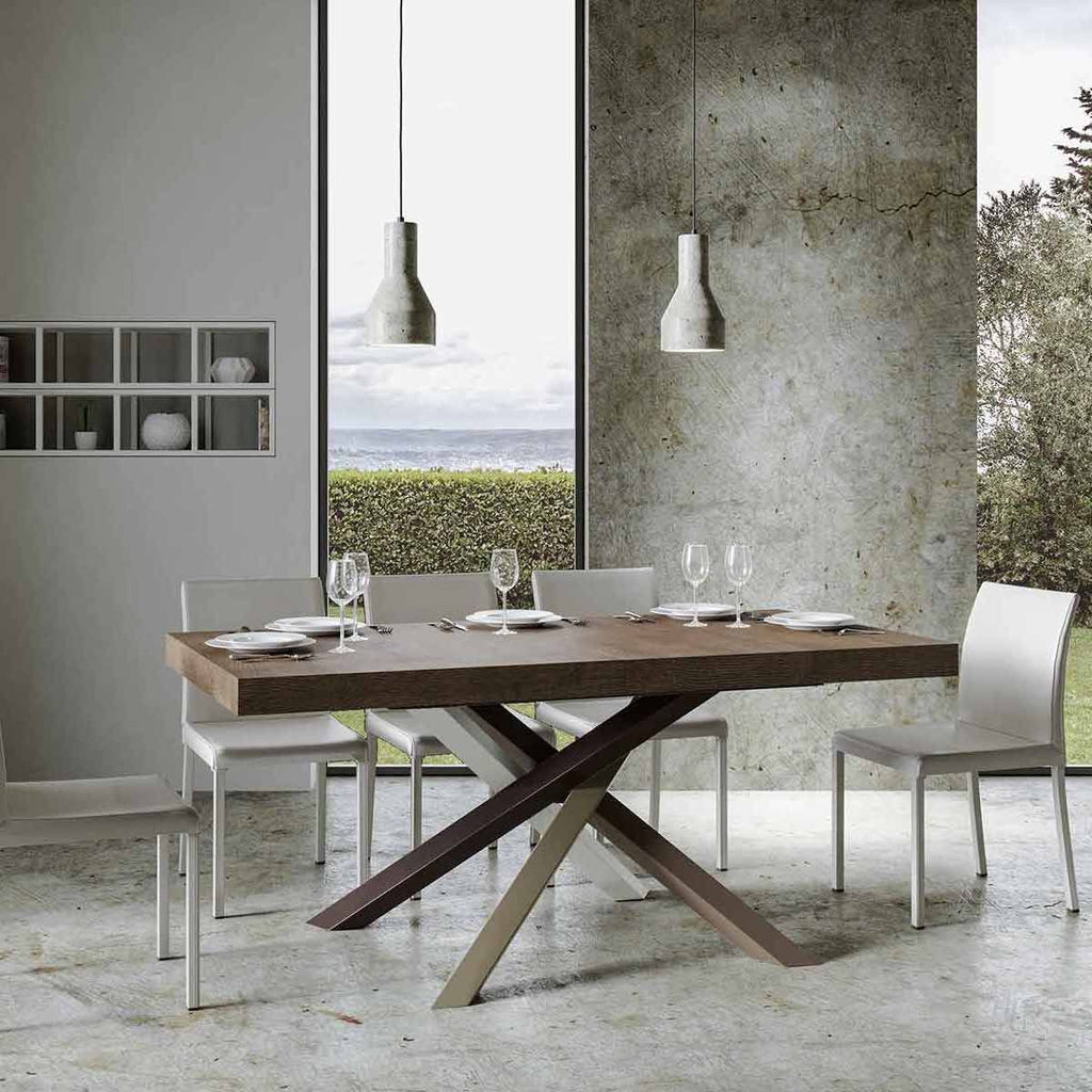 Tavolo allungabile Aberdeen 4C 90x180/440 cm