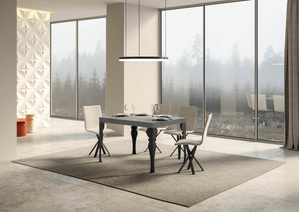 Tavolo allungabile moderno Askim 90x130/390 cm