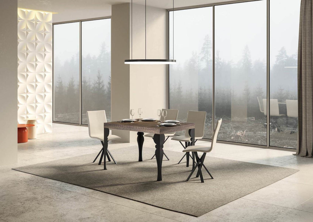 Tavolo allungabile moderno Askim 90x130/390 cm