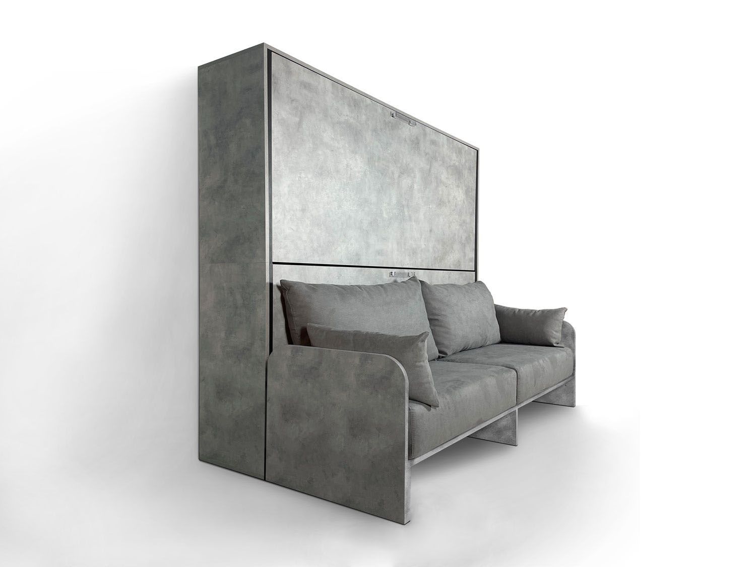 Letto a castello a scomparsa con divano Auda