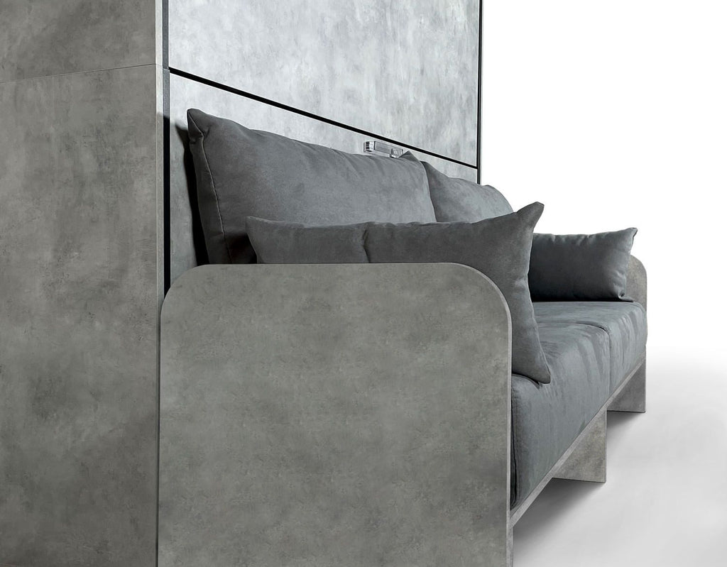 Letto a castello a scomparsa con divano Auda