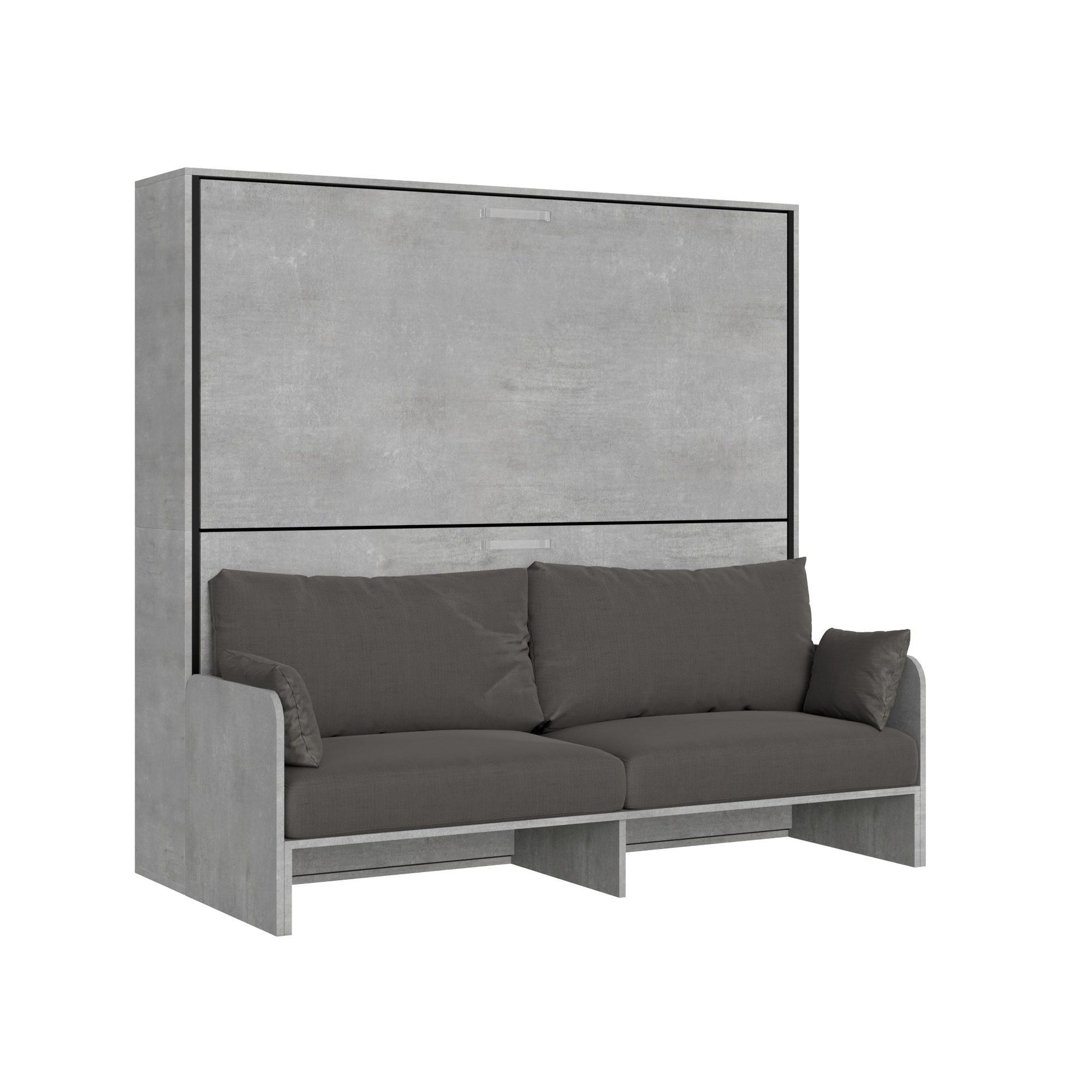 Letto a castello a scomparsa con divano Auda