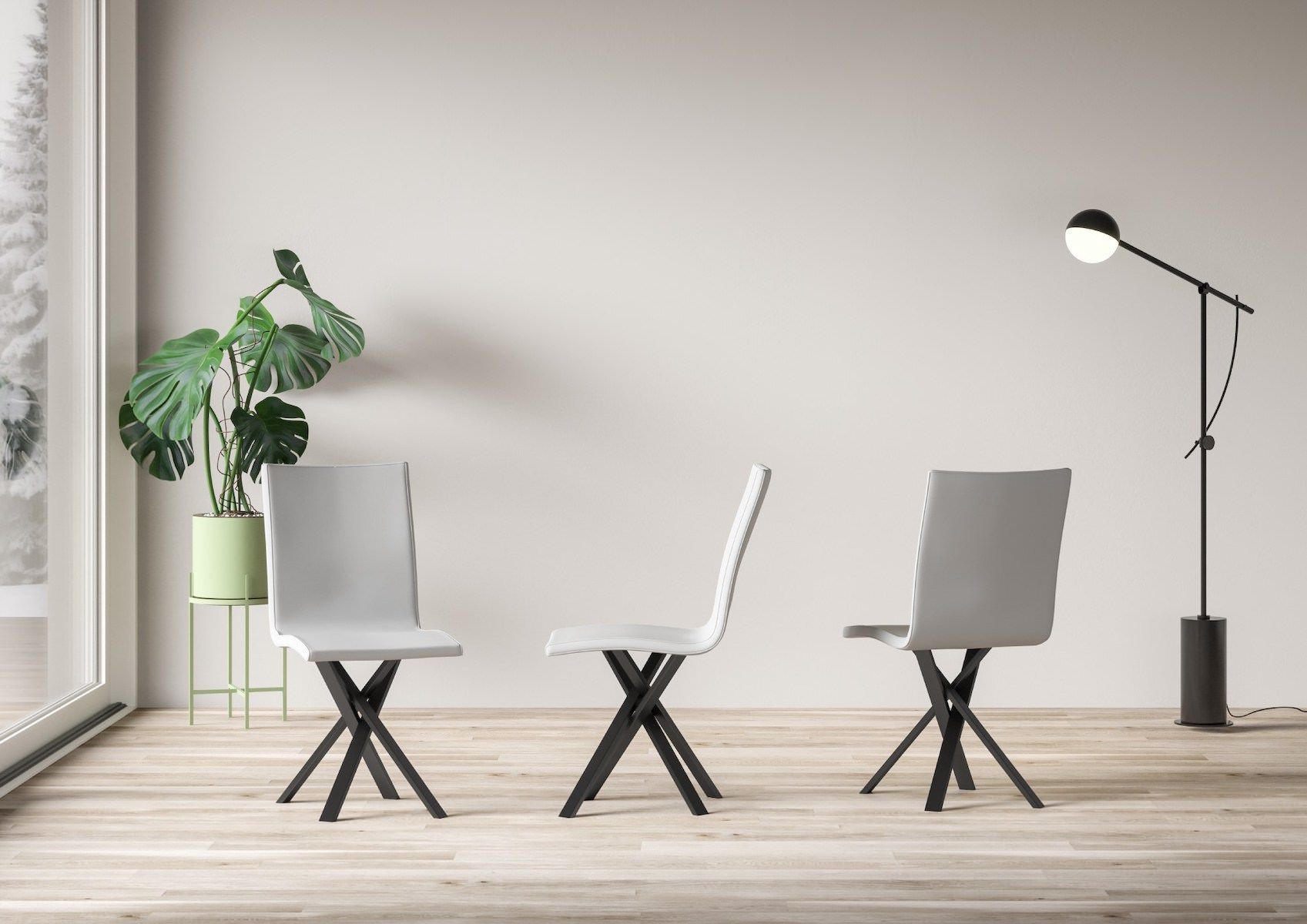 Sedia da cucina design moderno Debra