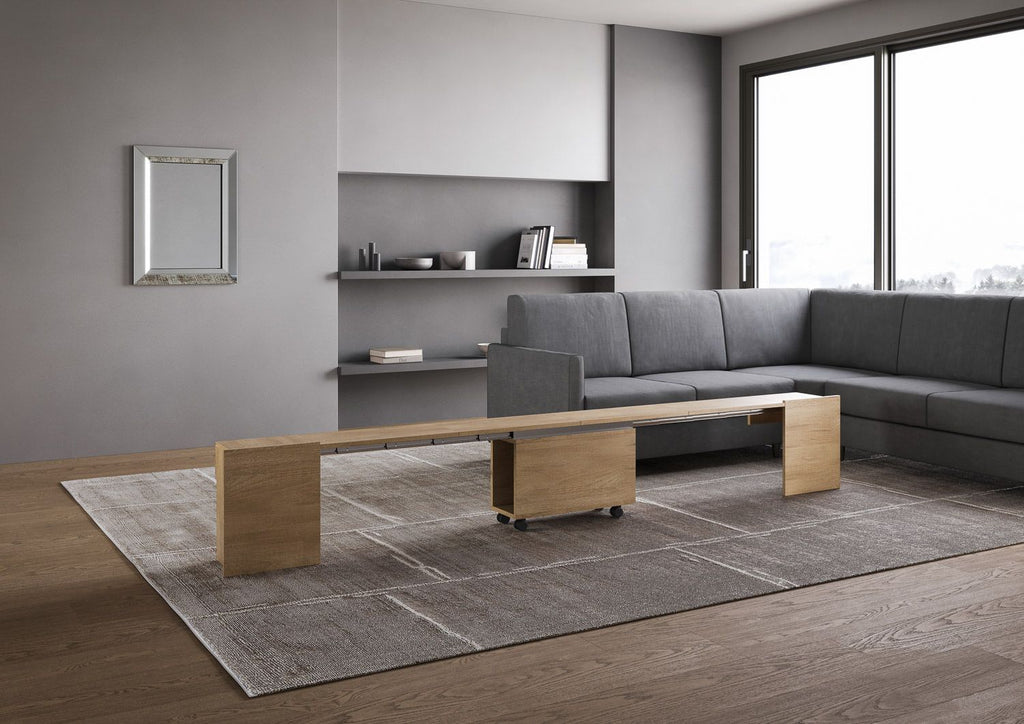 Consolle allungabile con panca Gram