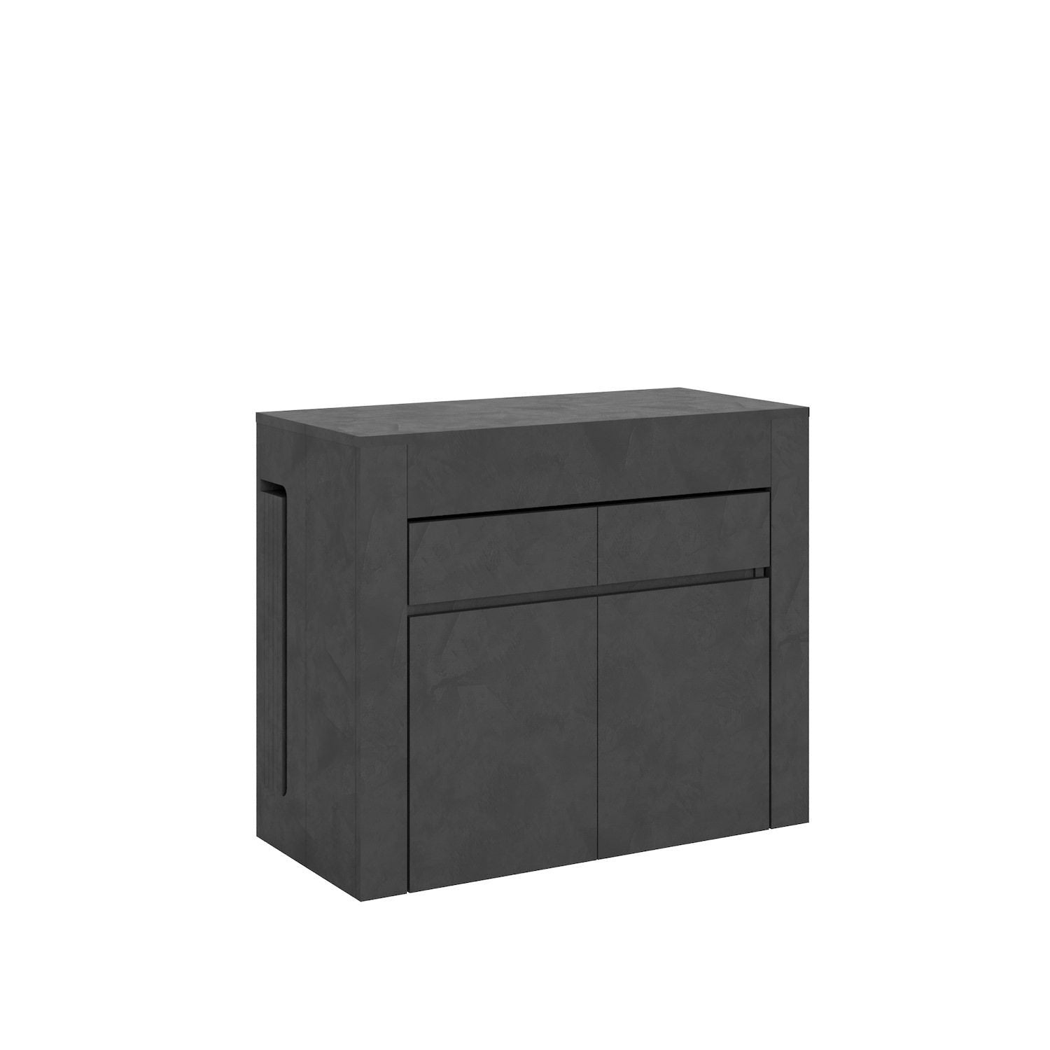 Consolle allungabile con doppia panca Gram