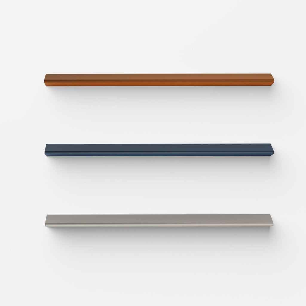 Mensola design moderno Wing in acciaio 60 cm o 90 cm