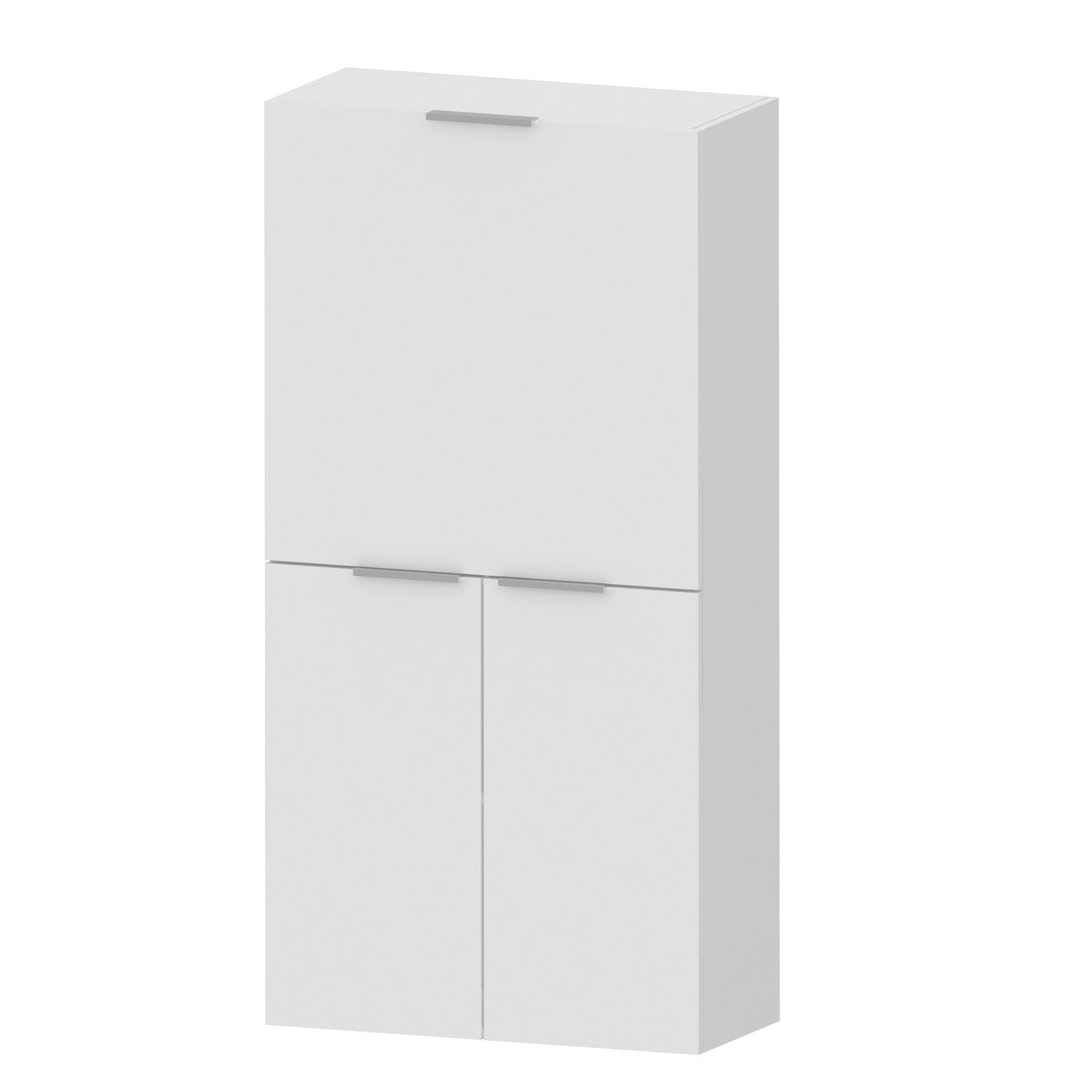 Scrivania a scomparsa con scaffali Geometry