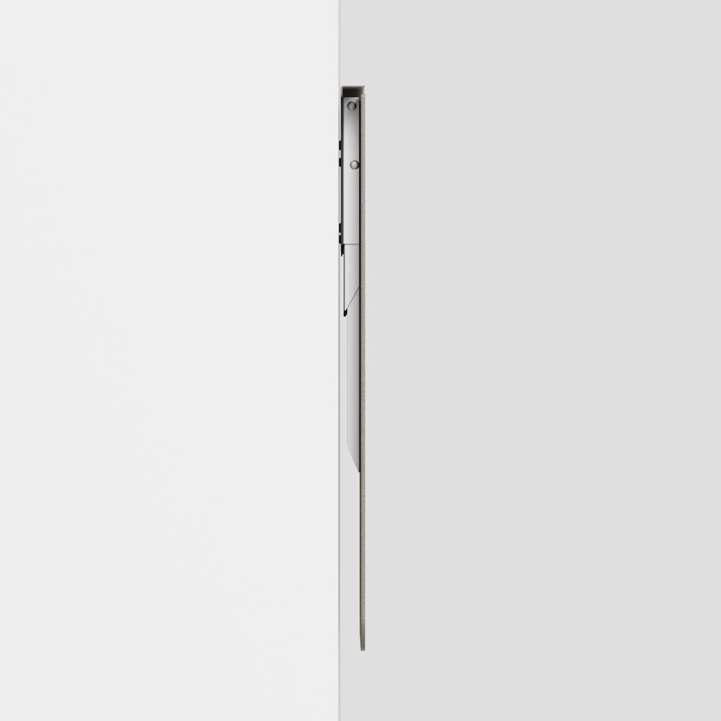 Scrivania a scomparsa richiudibile a muro in alluminio Turing