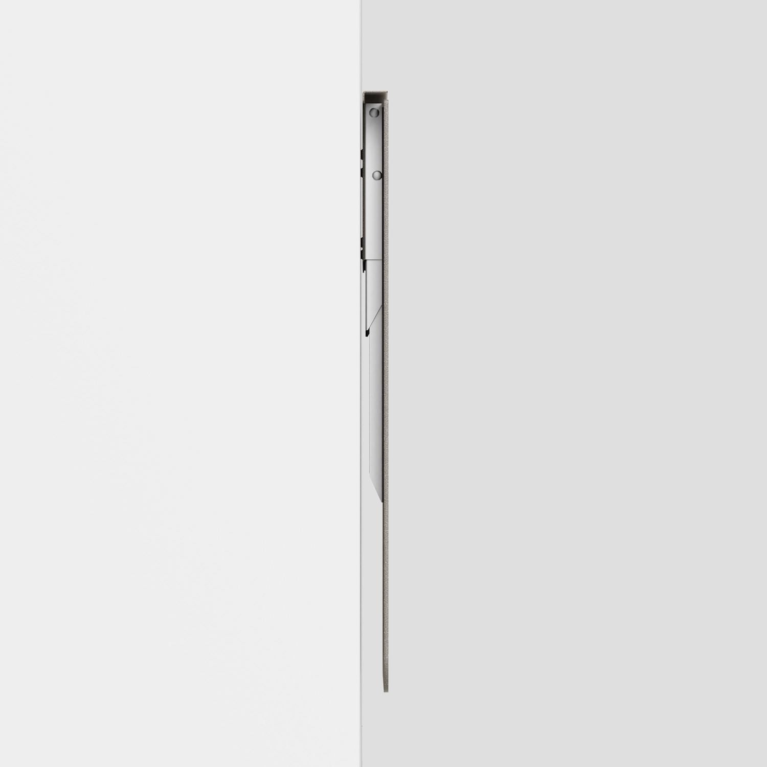 Scrivania a scomparsa richiudibile a muro in alluminio Turing