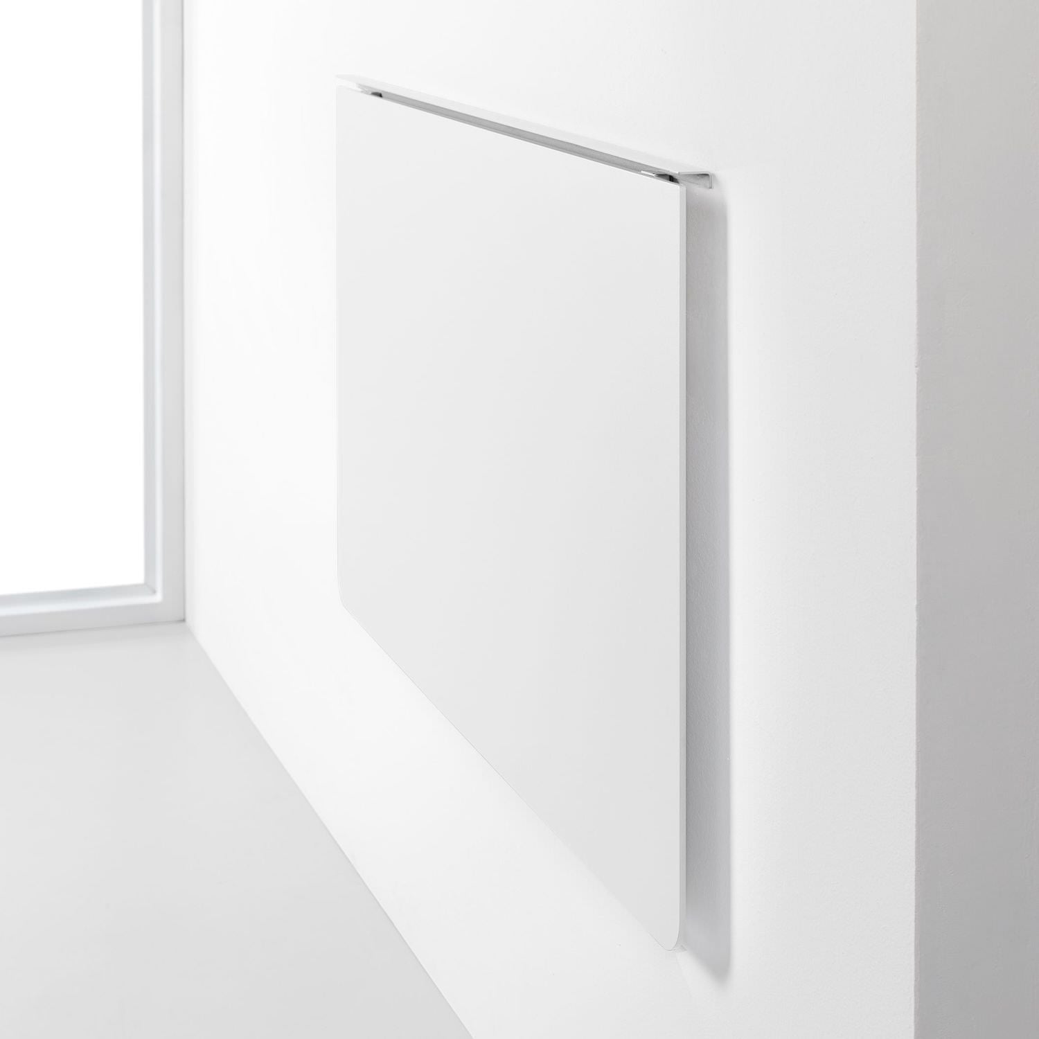 Scrivania a scomparsa richiudibile a muro in alluminio Turing