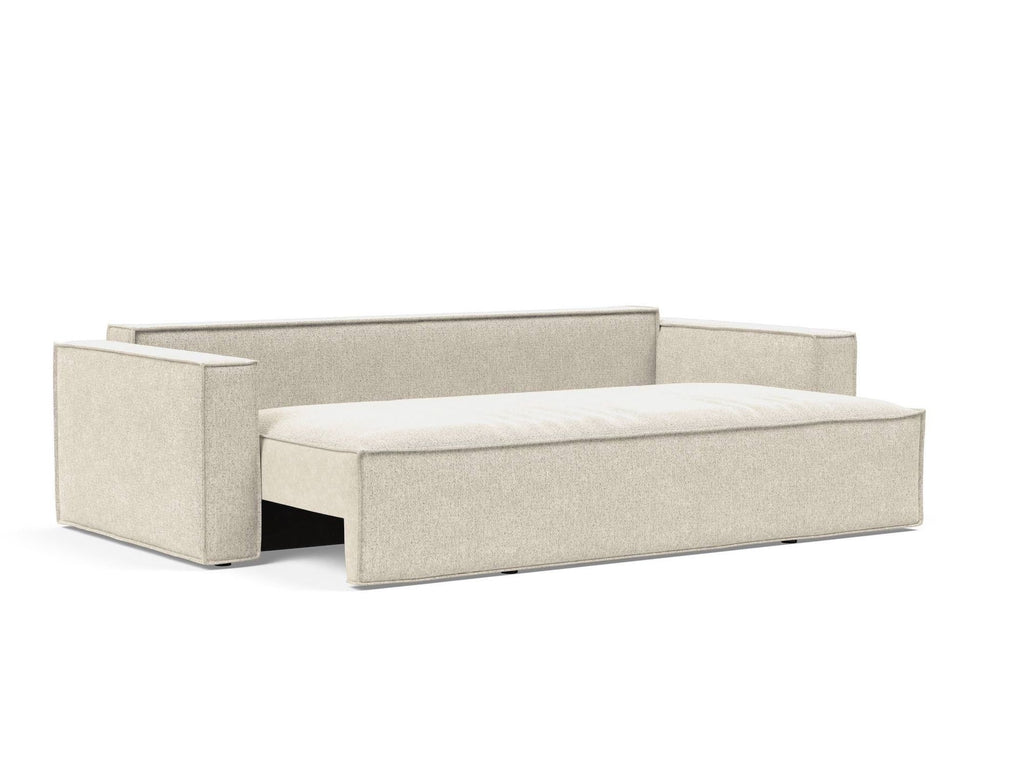 Divano letto matrimoniale Newilla - 357 Taura, Off White