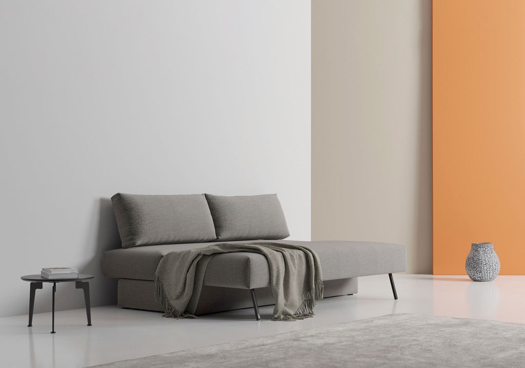 Divano letto matrimoniale con contenitore Osvald