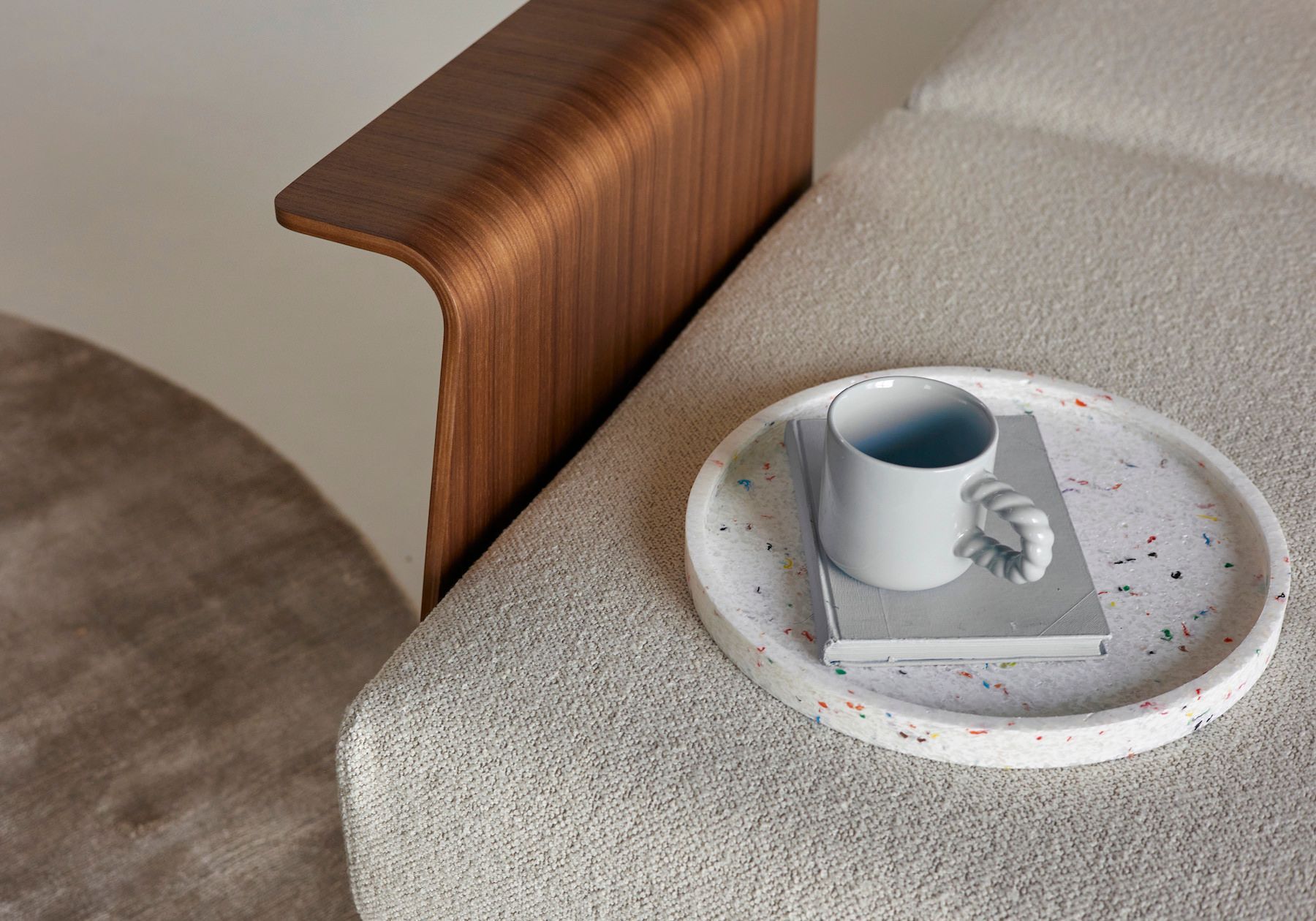 Divano letto 2 posti con braccioli Recast