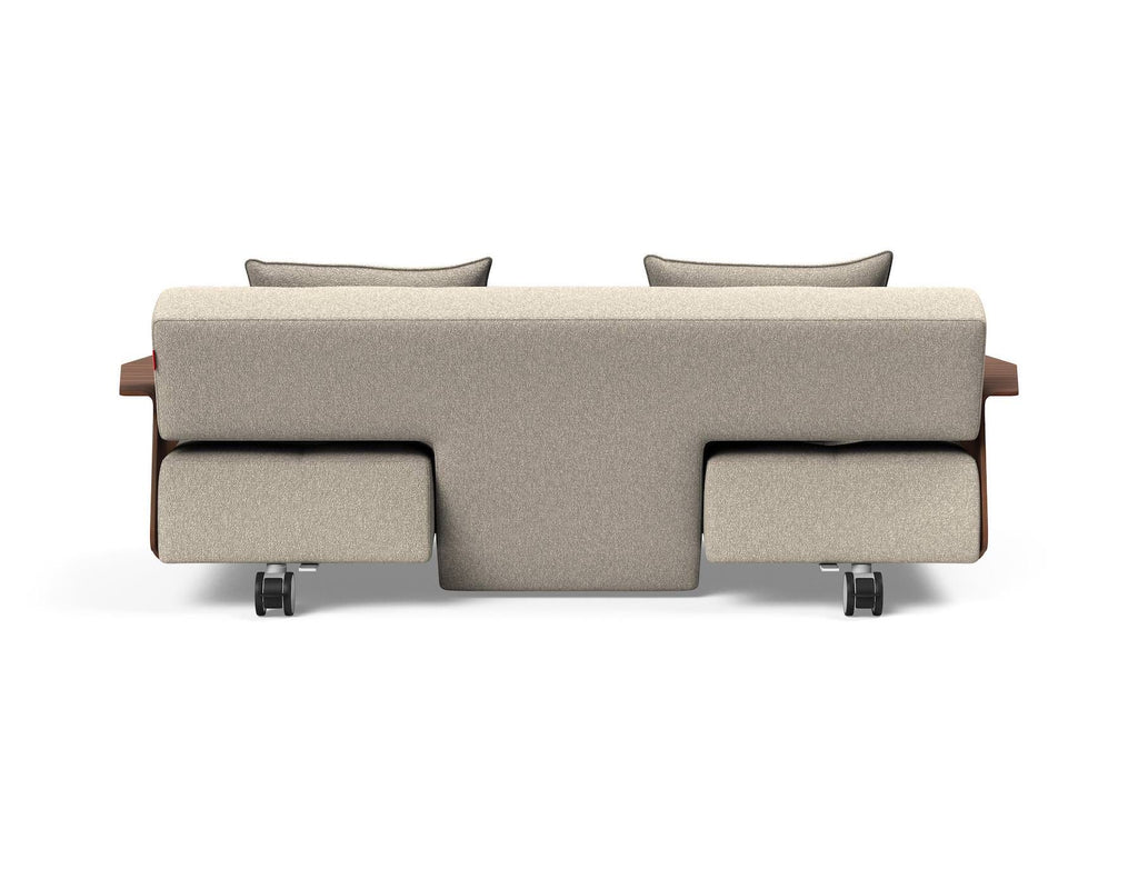 Divano letto matrimoniale con braccioli Longhorn