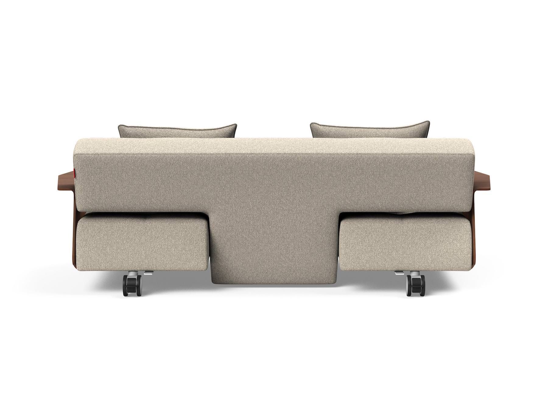 Divano letto matrimoniale con braccioli Longhorn