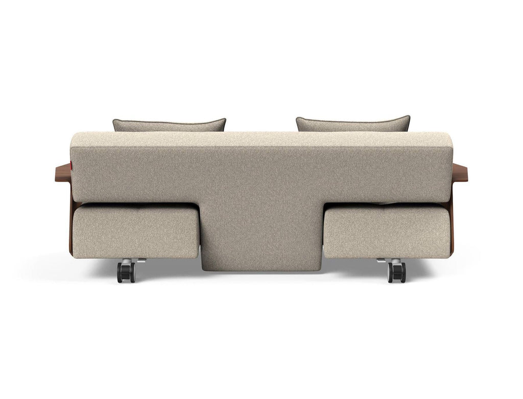 Divano letto matrimoniale con braccioli Longhorn