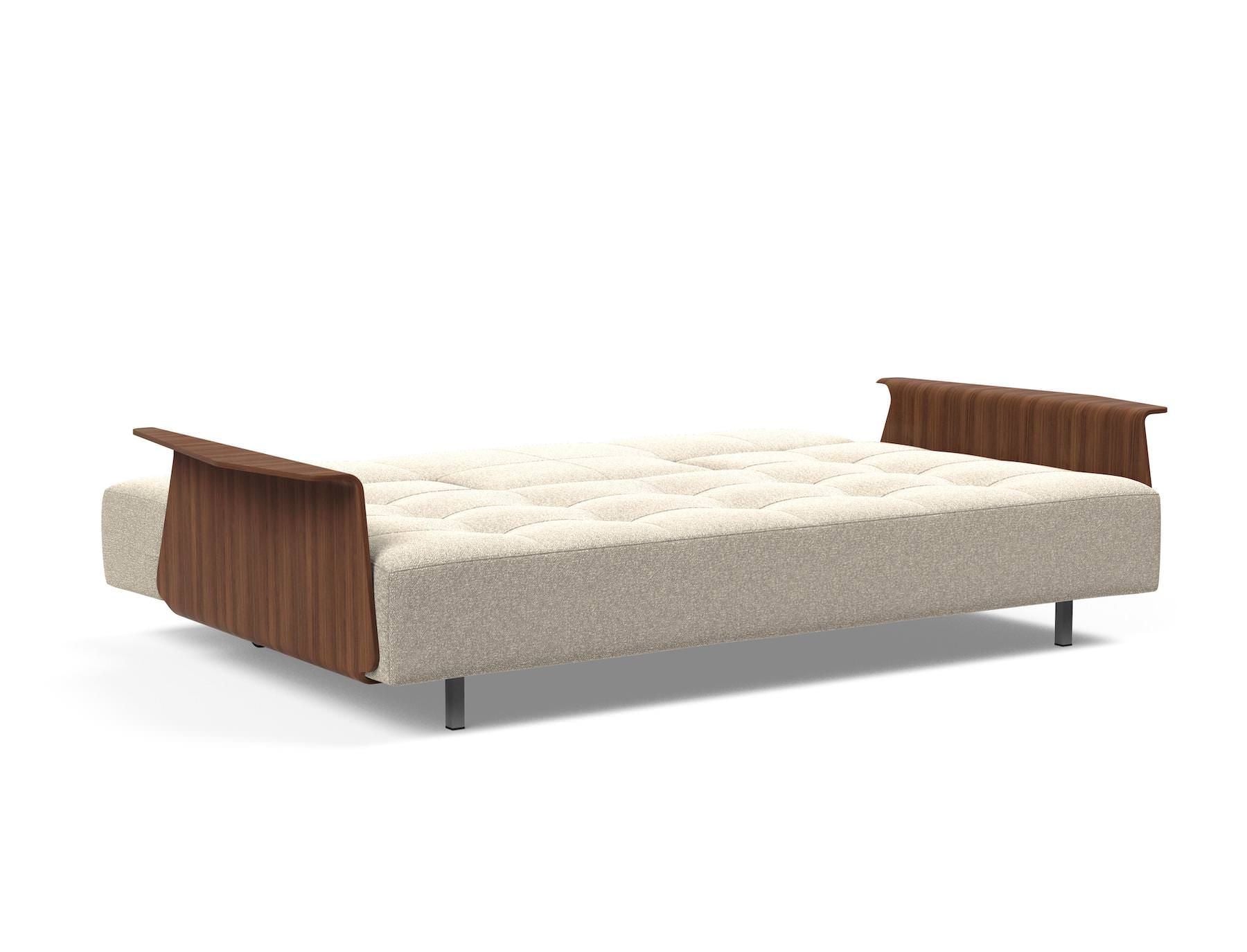 Divano letto matrimoniale con braccioli Longhorn