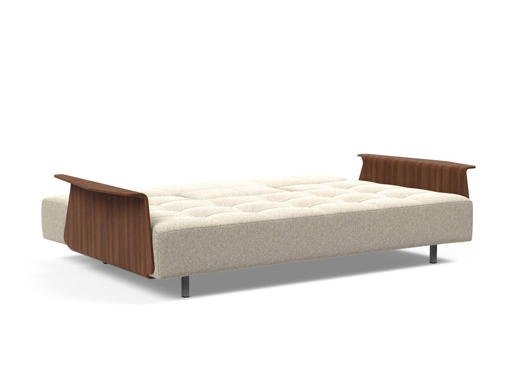 Divano letto matrimoniale con braccioli Longhorn