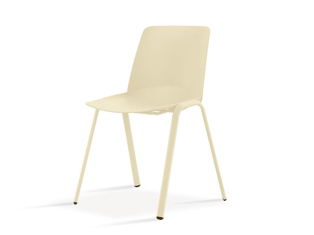 Coppia sedie da cucina in polipropilene e metallo Draxer