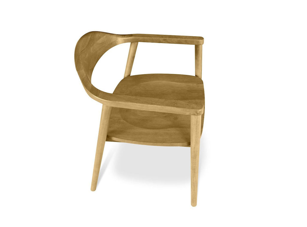 Sedia da cucina in legno massello Maxive