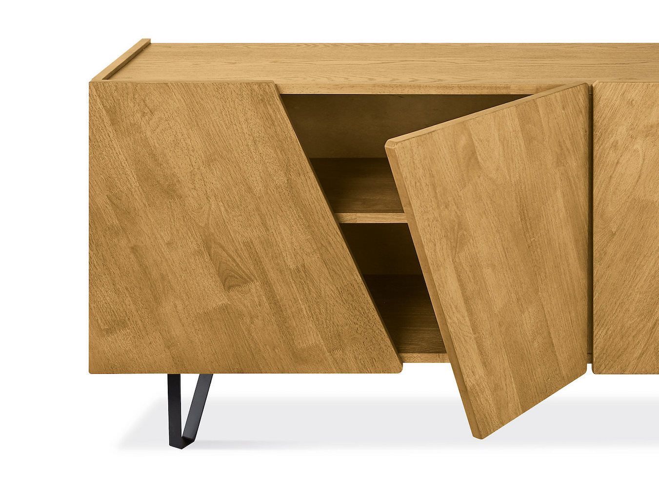 Madia design moderno in legno massello Kent