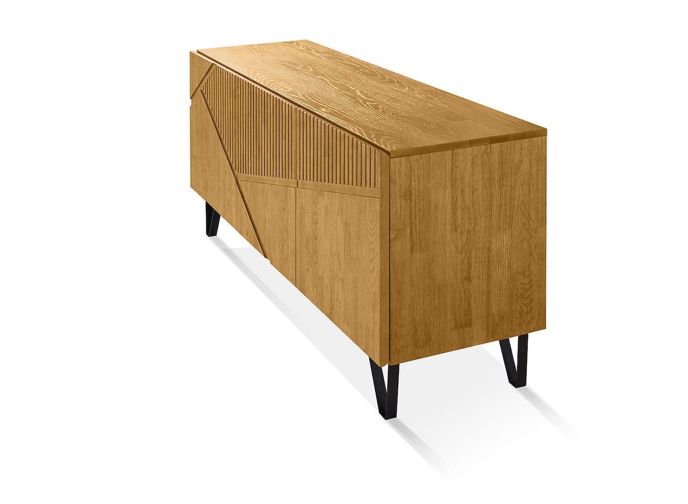 Madia moderna in legno massello Odam