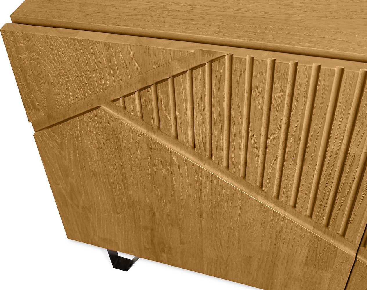 Madia moderna in legno massello Odam