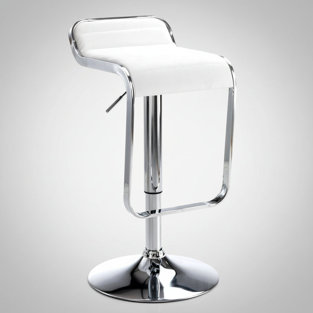 Sgabello cucina design moderno Zelda White