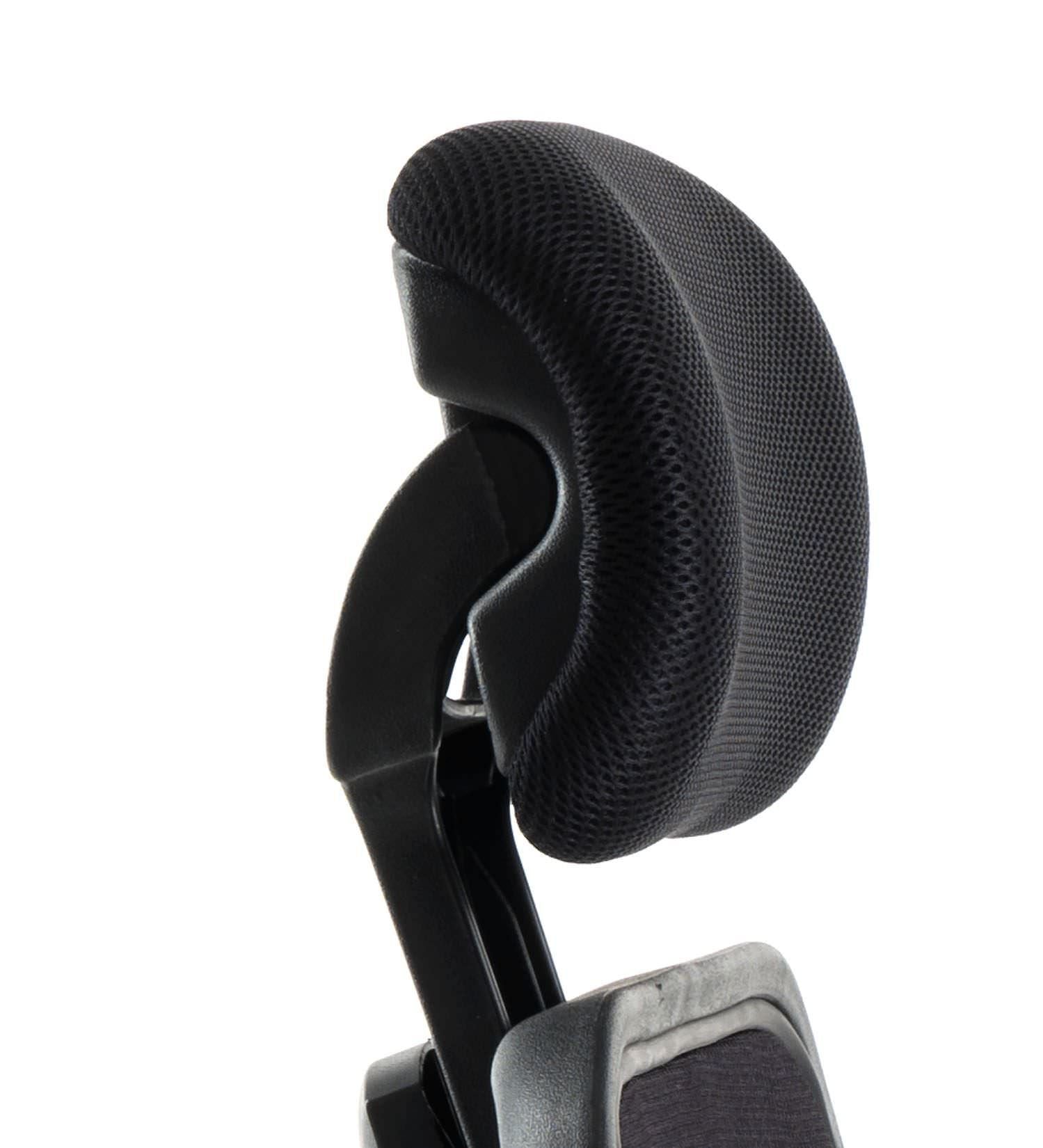 Sedia da ufficio in rete con poggiatesta Ergo