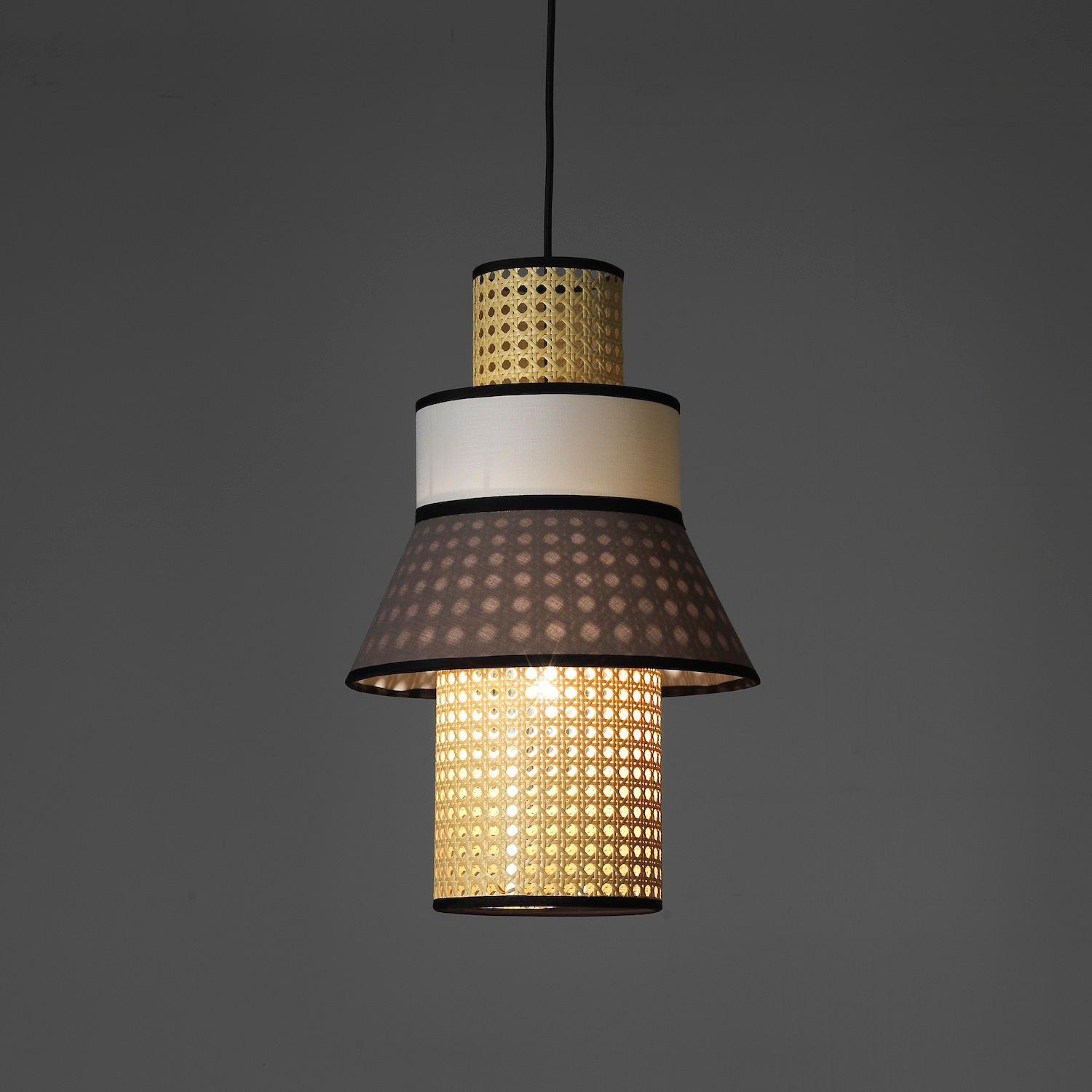 Lampadario a sospensione per soggiorno o camera da letto Praga