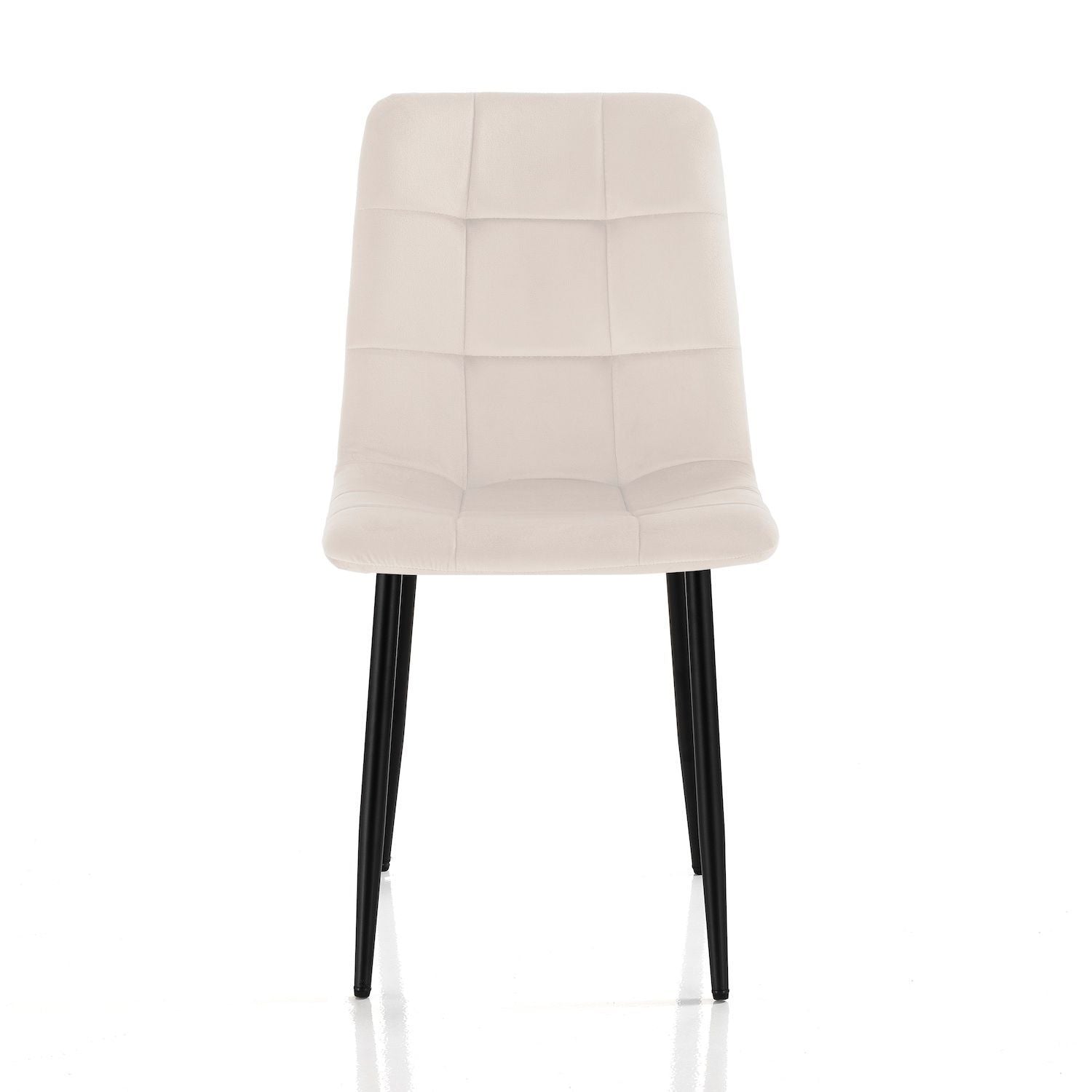 Set 4 sedie imbottite per sala da pranzo Judy