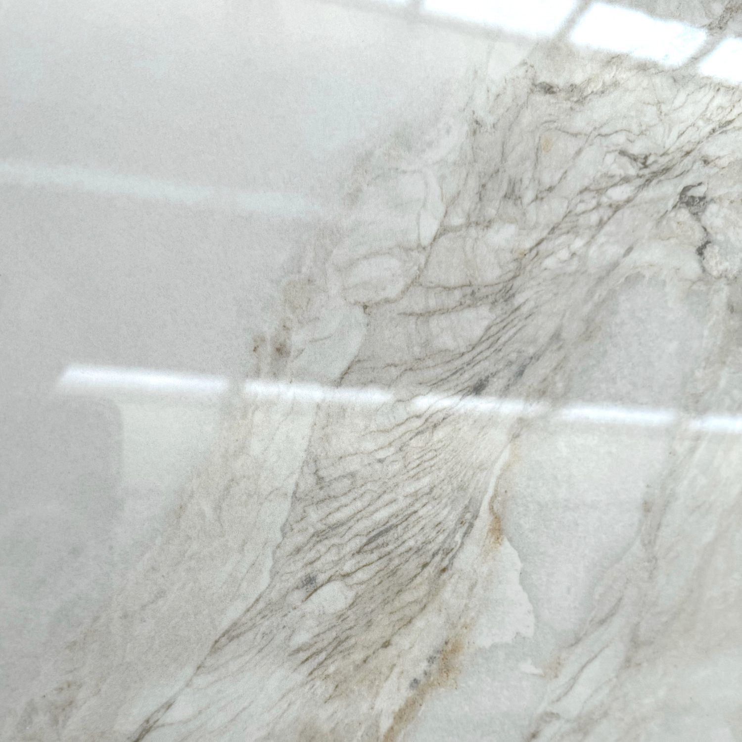 Tavolo allungabile con piano in ceramica Ross White