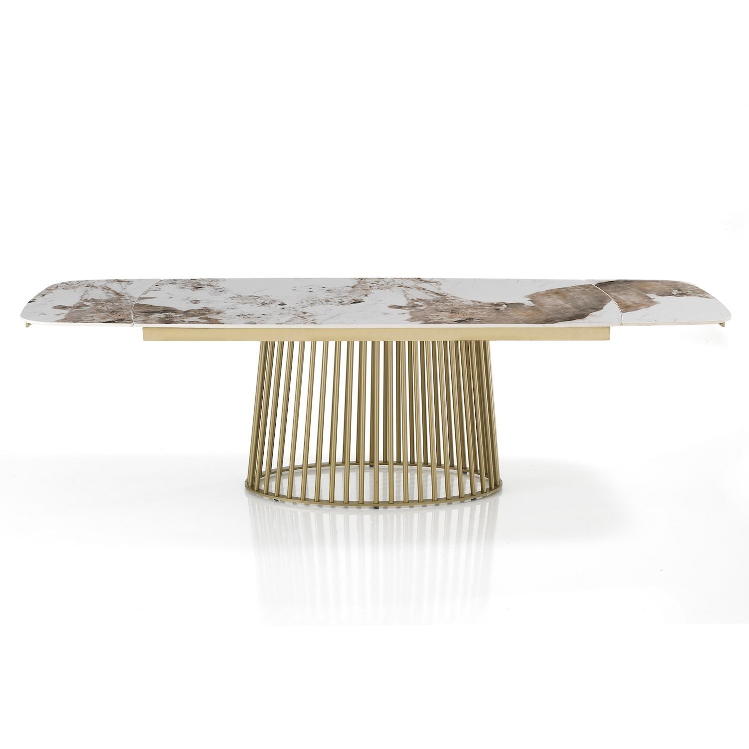 Tavolo allungabile con piano in ceramica Colin A