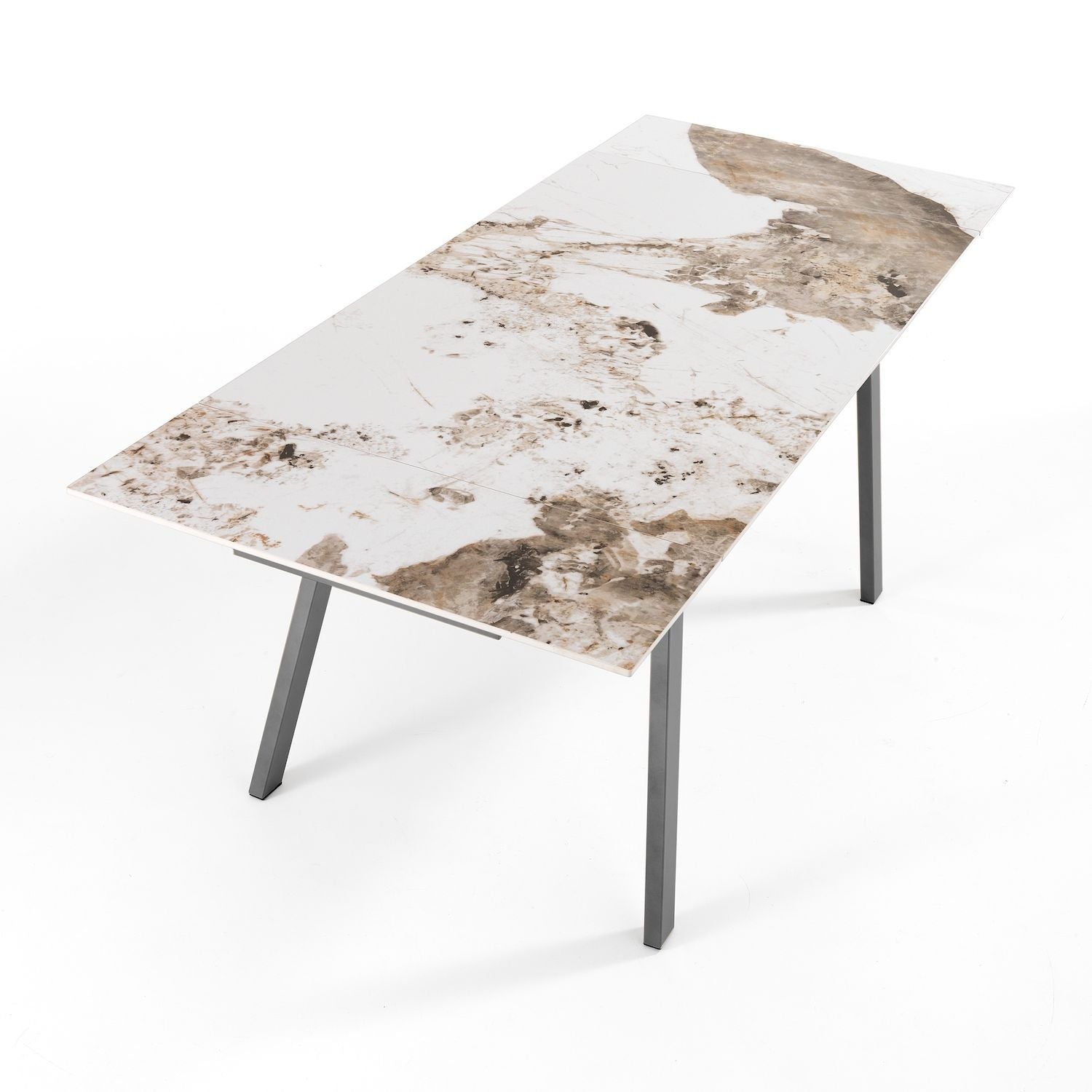 Tavolo allungabile con piano in ceramica Anselm B