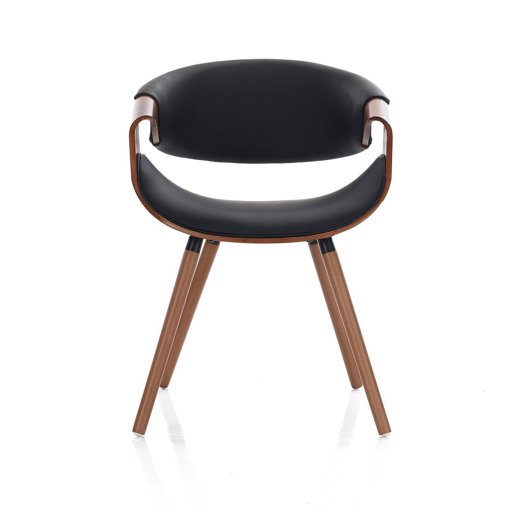 Sedia moderna per soggiorno o camera Once 2 Dark Wood