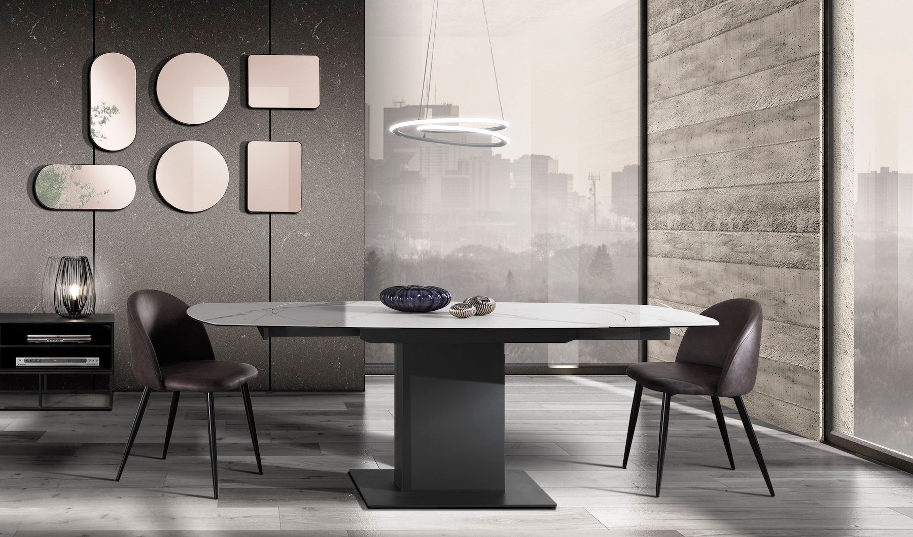 Lampadario a sospensione per camera da letto o soggiorno William