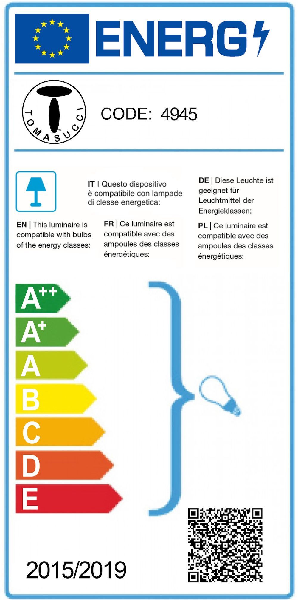 Lampadario design moderno a sospensione Davin B
