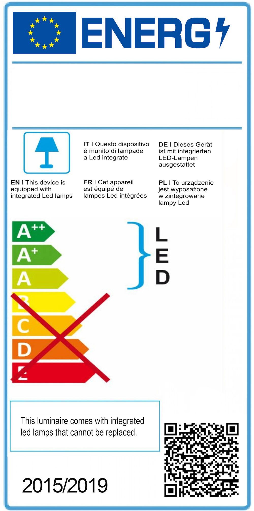Lampada da soffitto o da parete Denver