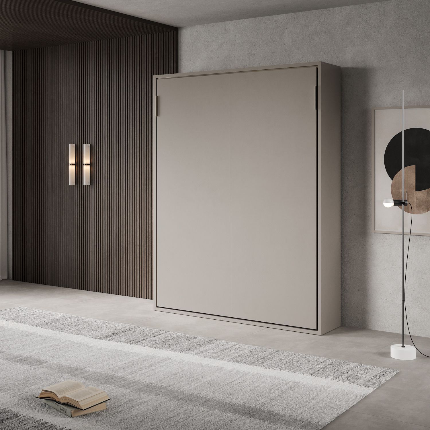 Letto a scomparsa francese o matrimoniale Capital