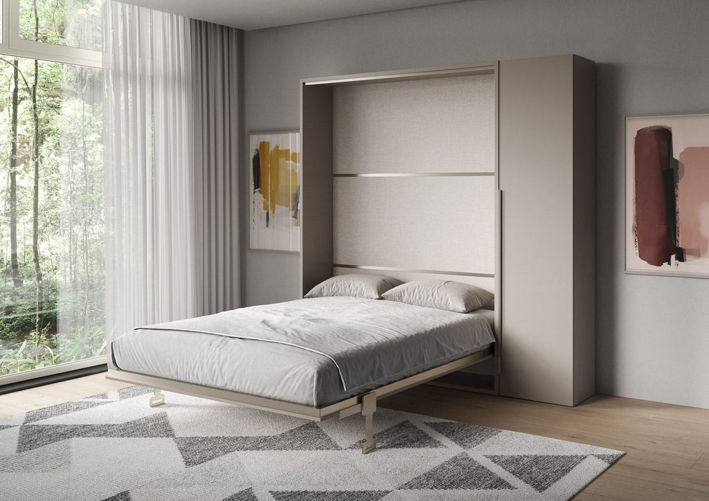 Letto a scomparsa con armadio 1 anta Capital