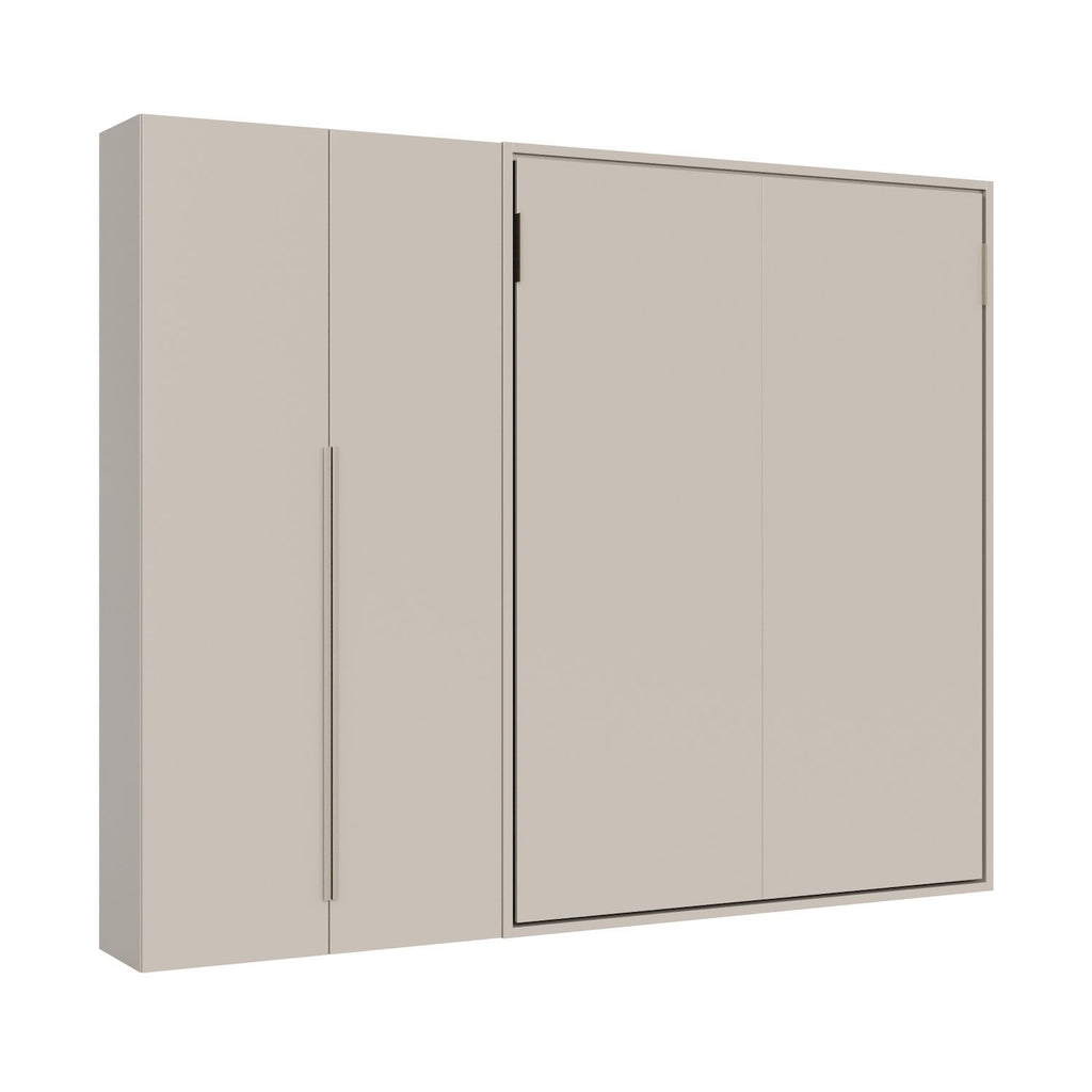 Letto a scomparsa francese o matrimoniale con armadio 2 ante Capital