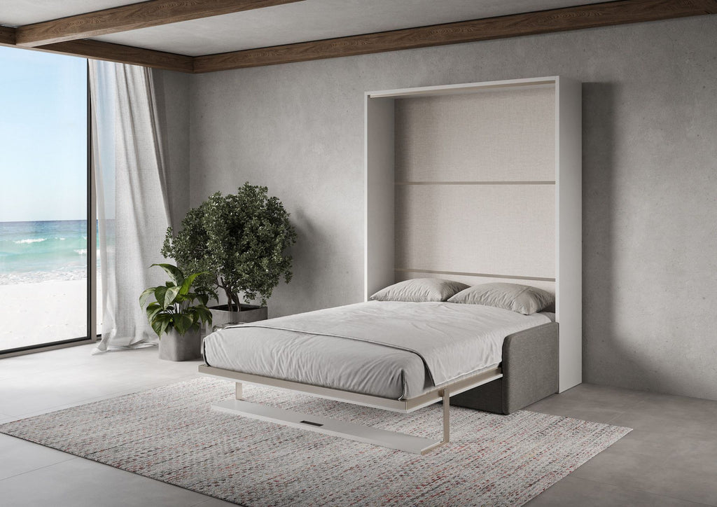 Letto a scomparsa con divano e mensola Capital Sofà