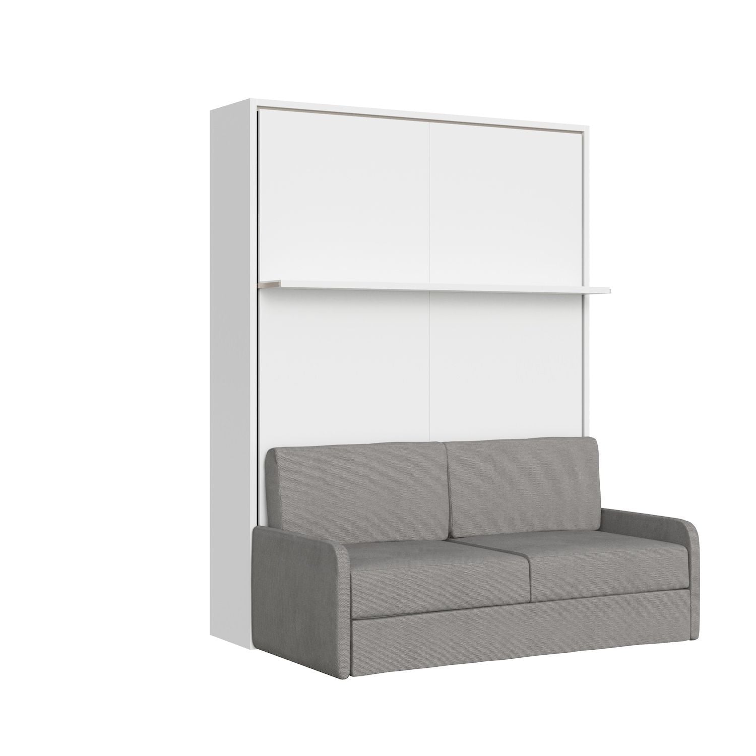 Letto a scomparsa con divano e mensola Capital Sofà