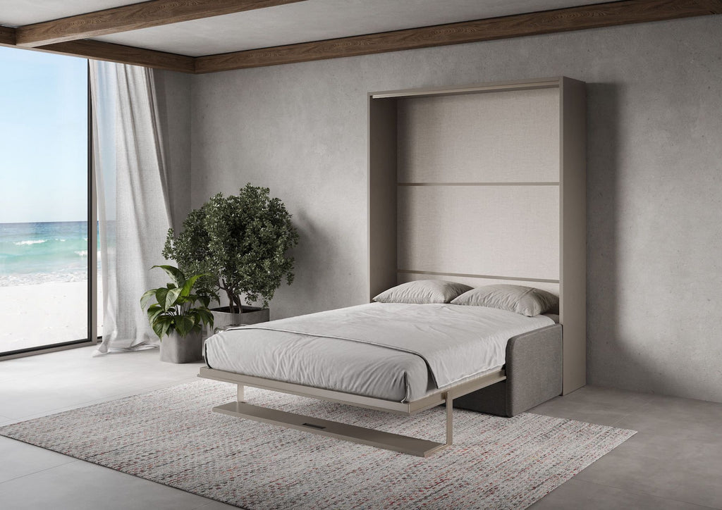 Letto a scomparsa con divano e mensola Capital Sofà