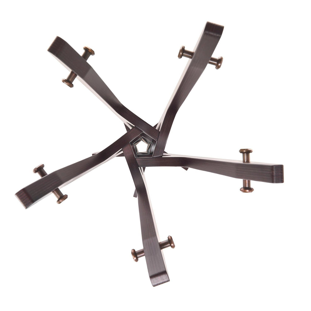 Appendiabiti da terra moderno in legno Ebony