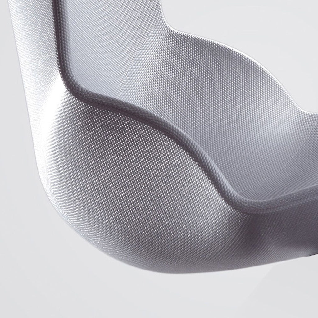 Coppia sedie per ufficio in acciaio e tecnopolimero Emily