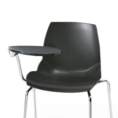 Coppia sedie per ufficio in acciaio e tecnopolimero Emily B