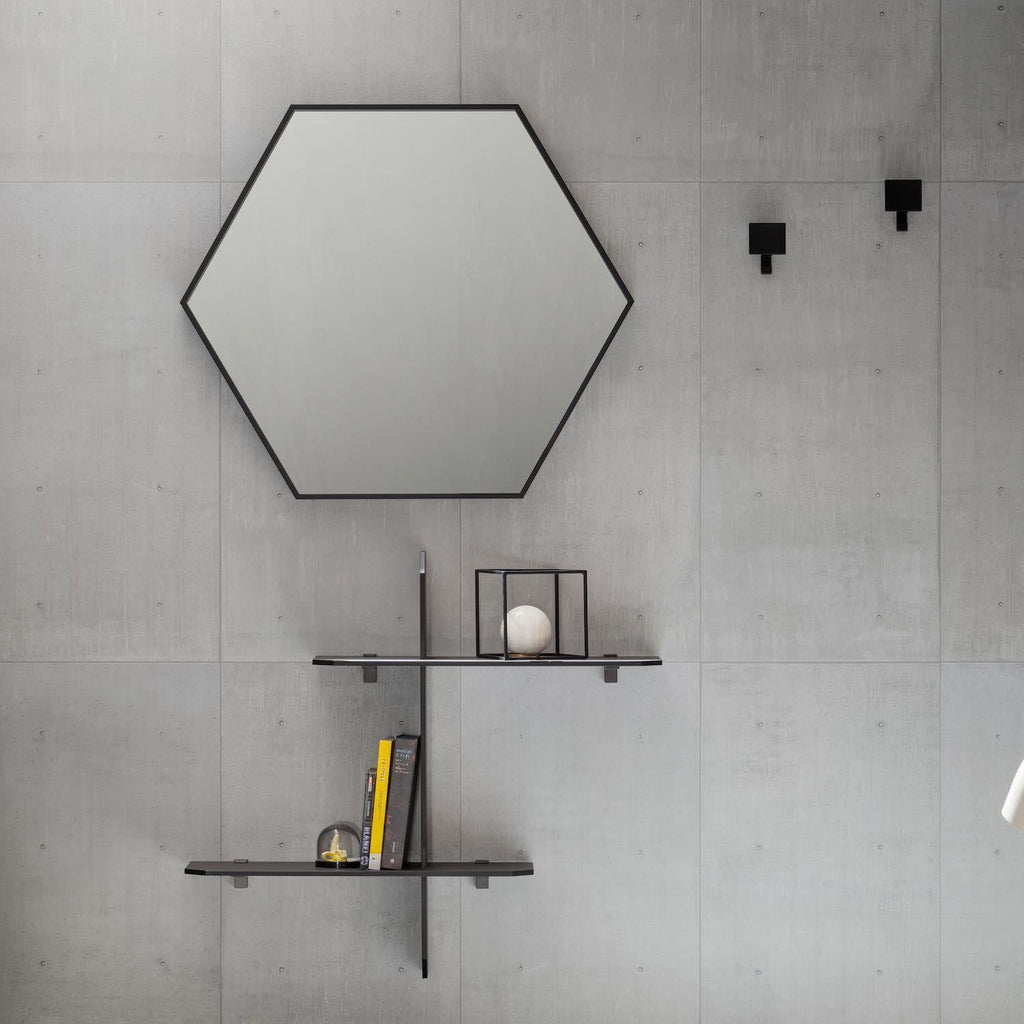 Mensole libreria da parete in HPL o Fenix Bastian